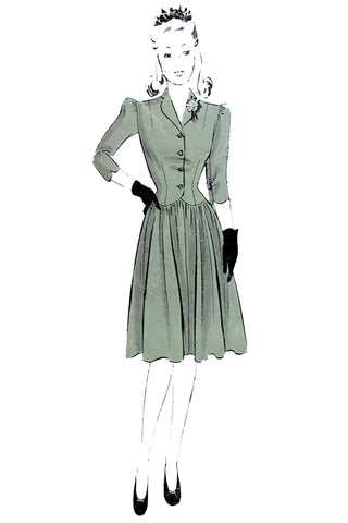 Butterick 1365 1940s Vintage Sewing Pattern