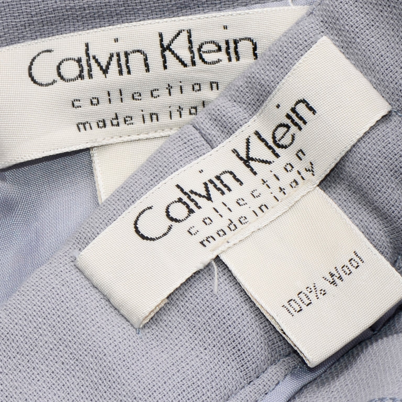 Calvin klein collection label Clearance
