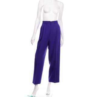Vintage Calvin Klein Deep Purple High Waist Pants
