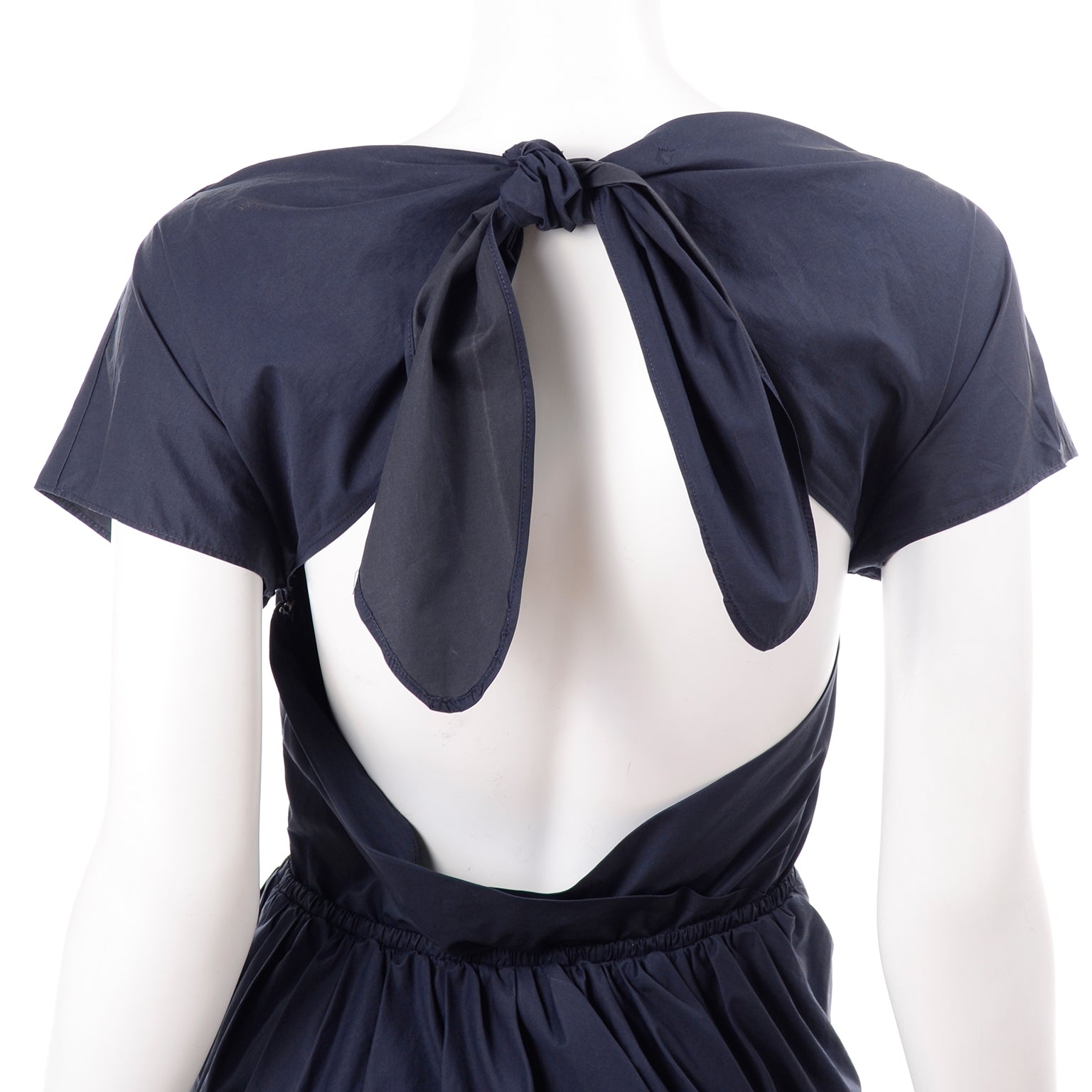 carven blue dress Carven Crew Neck Mini Dress - Blue Dresses, Clothing - CAV52809