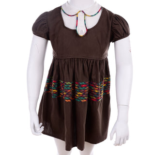 1950s Child's Celeste New York Vintage Girls Dress