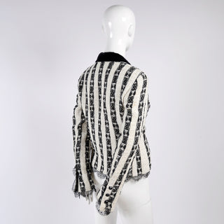 Striped Chanel Jacket