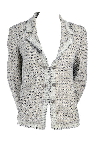 2004 Chanel lessage tweed jacket