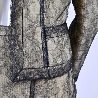 Chanel Lace Suit Details