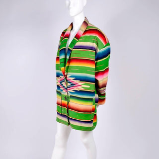 Southwestern pattern coat owned by Cher