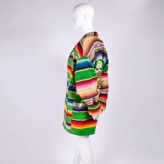 1980's 1990's oversized vintage southwest coat owned by Cher
