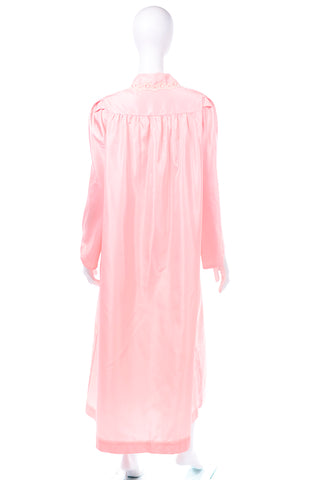Chloe Vintage Pink Taffeta Hostess Robe