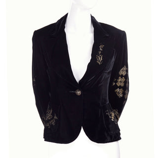 Christian Lacroix vintage black jacket