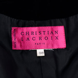 1990's Christian Lacroix Paris Pink Label