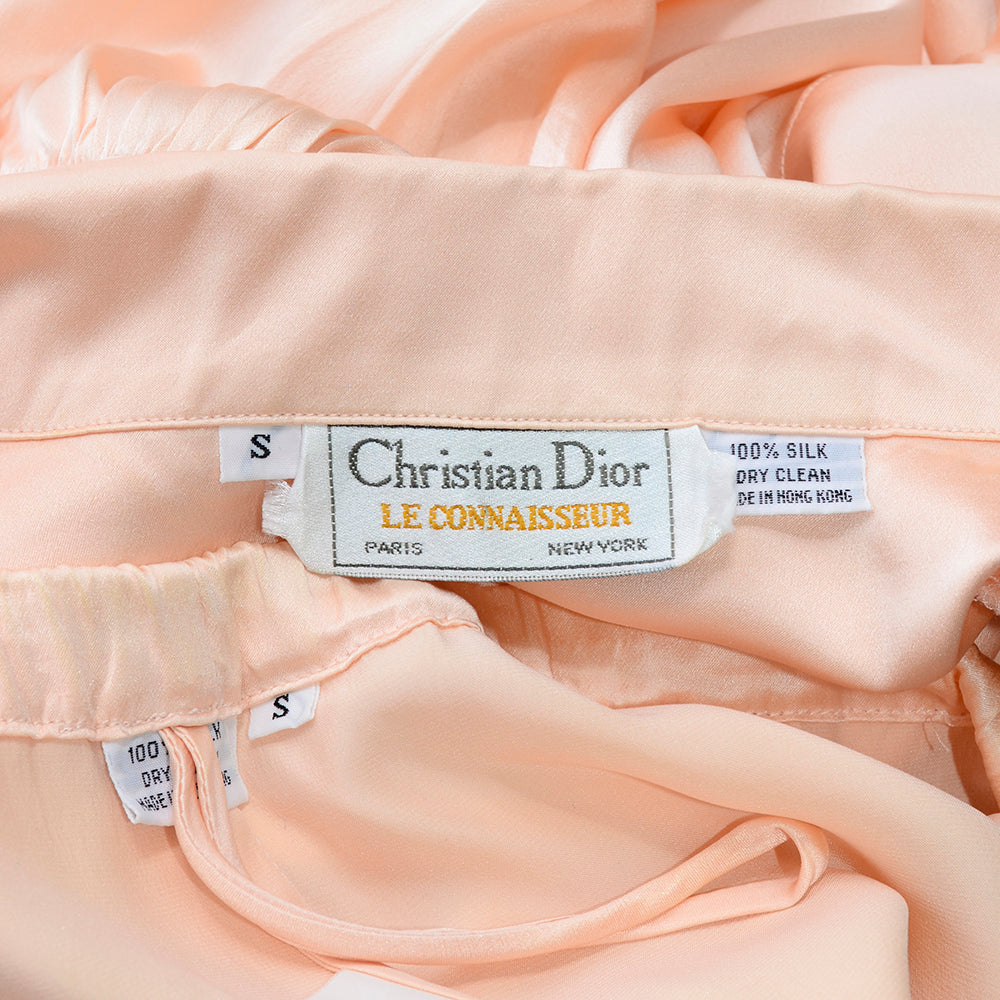 Christian dior silk pyjamas Clearance