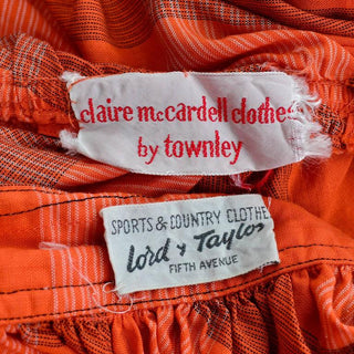 Claire McCardell Clothes by Townley Dress