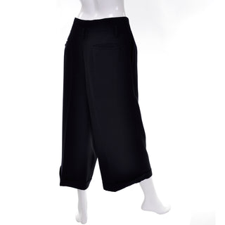 1990s Comme des Garcons Vintage Cropped Oversized Pants Medium Trousers