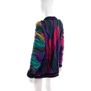1990s Vintage Coogi Abstract Sweater