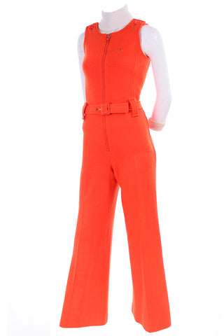 Courreges Orange Jumpsuit