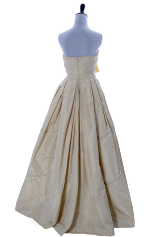 1950s Rosalie MaCrini Vintage Dress Designer Ballgown Formal SOLD - Dressing Vintage
