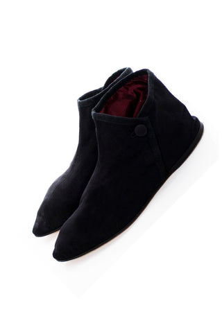 Vintage Emilio Pucci black booties boots Size 7 - Dressing Vintage