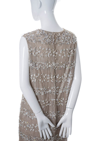 Malcolm Starr vintage 1960s beaded shimmer dress - Dressing Vintage