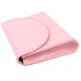 NWT Deadstock Pink Leather Envelope Clutch handbag or Shoulder Bag