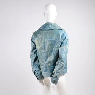 Fur Lined Denim Jacket from the 1980's