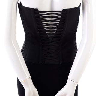 Dolce & Gabbana Dress w/ Black Corset Style Bustier & Pencil Skirt