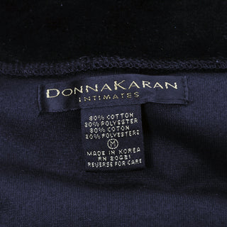Donna Karan Black Label Vintage Plush Robe 80s