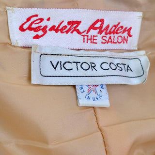 Elizabeth Arden Victor Costa Vintage Dress