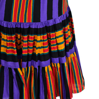 1970s Emanuel Ungaro Nan Duskin Vintage Skirt