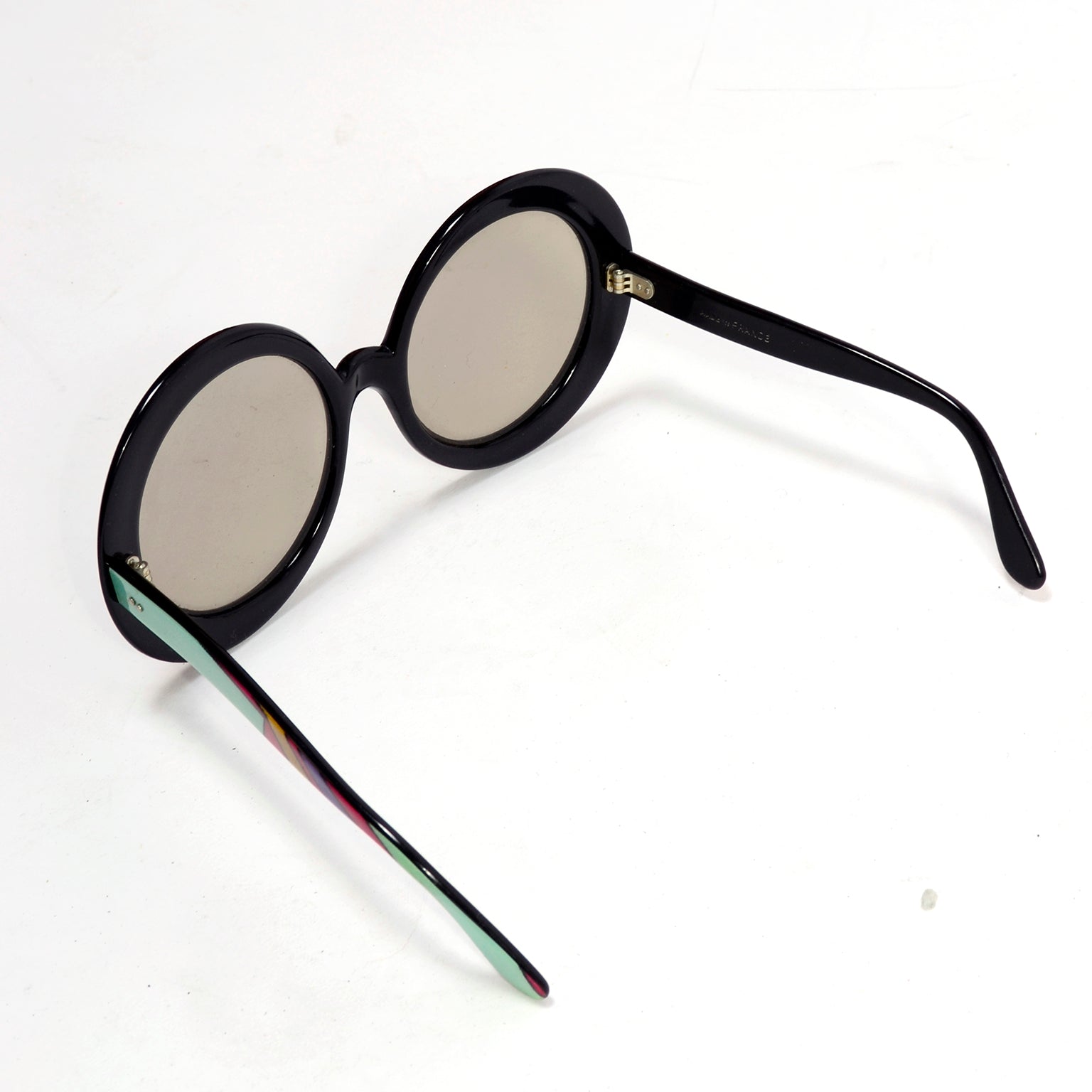 Emilio Pucci 1960's Large Round Women's Sunglasses