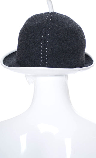 1960s Vintage Emme Hat Nicholas Ungar Wool - Dressing Vintage