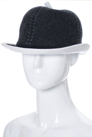 1960s Vintage Emme Hat Nicholas Ungar Wool - Dressing Vintage