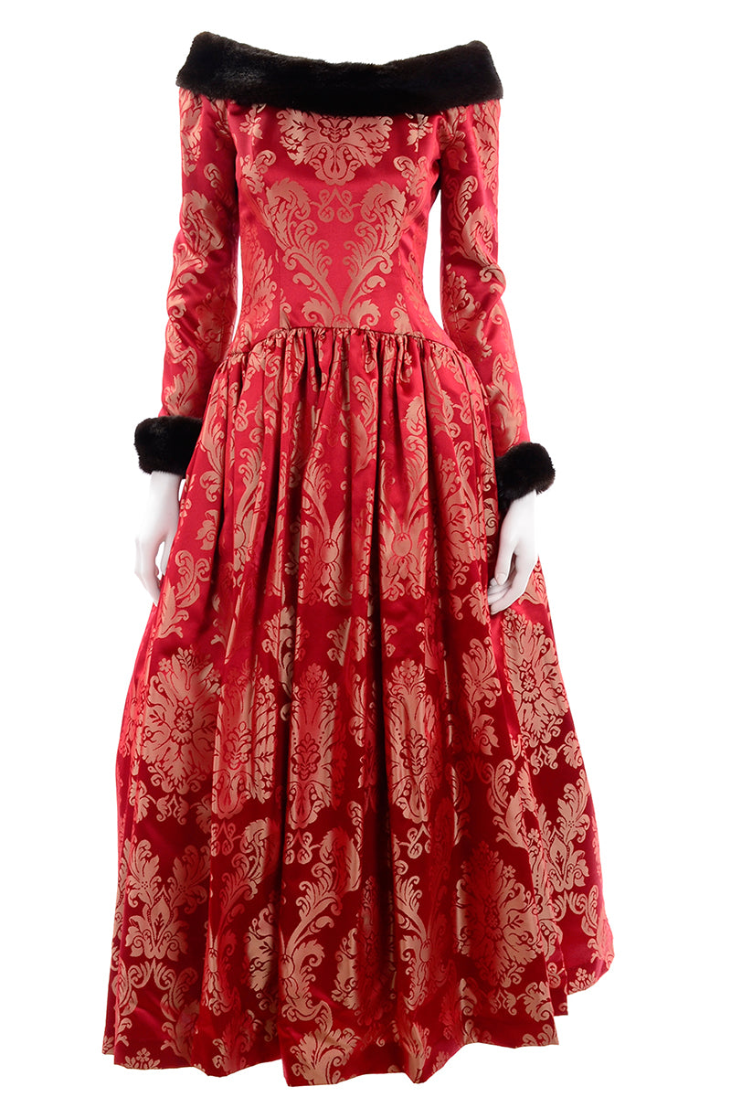 escada formal dresses soldAbsolutely stunning 1980's Escada Couture silk satin and velvet harlequin pattern evening gown. Fits a small-medium. Tags are welcome. . . . . . . . #xtabayvintage #xtabay #vintagecouture #vintageeveningdress #designervintage