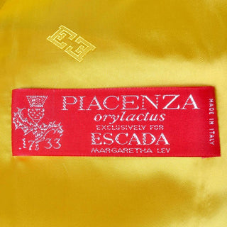 Piacenza Orylactus for Escada Logo Lining