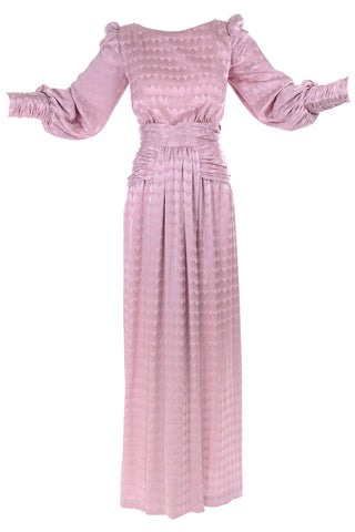 Estevez Pink long vintage dress