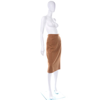 1950s Vicuna Wool Skirt