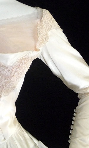 Vintage 1950s Wedding Dress William Cahill Beverly Hills Modig Vintage 1950s Wedding Dress William Cahill Beverly Hills Modig