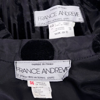F/W 1982 France Andrevie Label