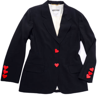 ON HOLD / Rare Vintage Franco Moschino Couture Juvant Ace of Hearts Blazer Jacket