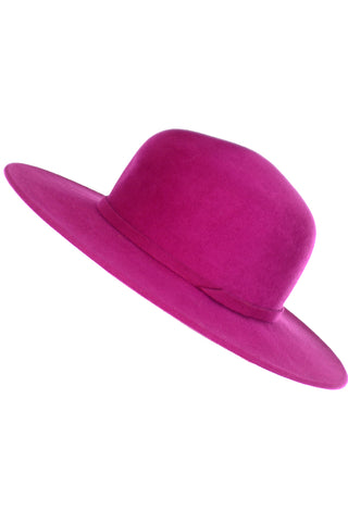 Frank Olive Pink Wool Vintage hat