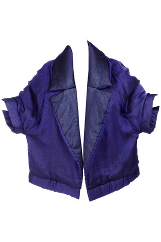 Gianfranco Ferre Oversized Silk Puffer coat