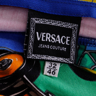 1991 Gianni Versace Jeans Couture Betty Boop Pop Art Print Dress M