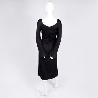 Gianni Versace Couture A/H 1998/99 vintage black dress