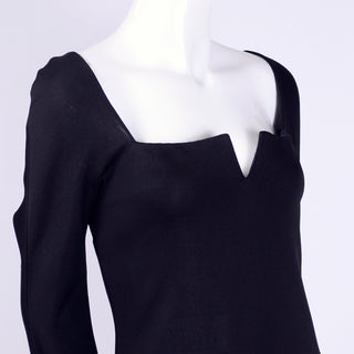 Vintage Versace black dress size 8/10
