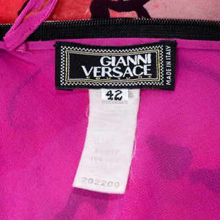 Gianni Versace couture label