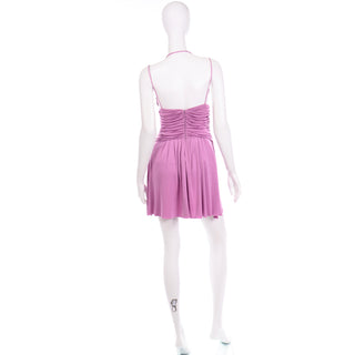 Purple Gianni Versace 2000 Lavender Vintage Dress