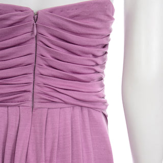 Naomi Campbell runway Gianni Versace 2000 Lavender Vintage Dress