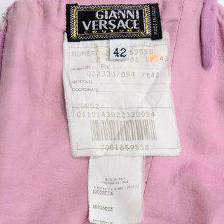 Gianni Versace 2000 Lavender Vintage Dress silk jersey