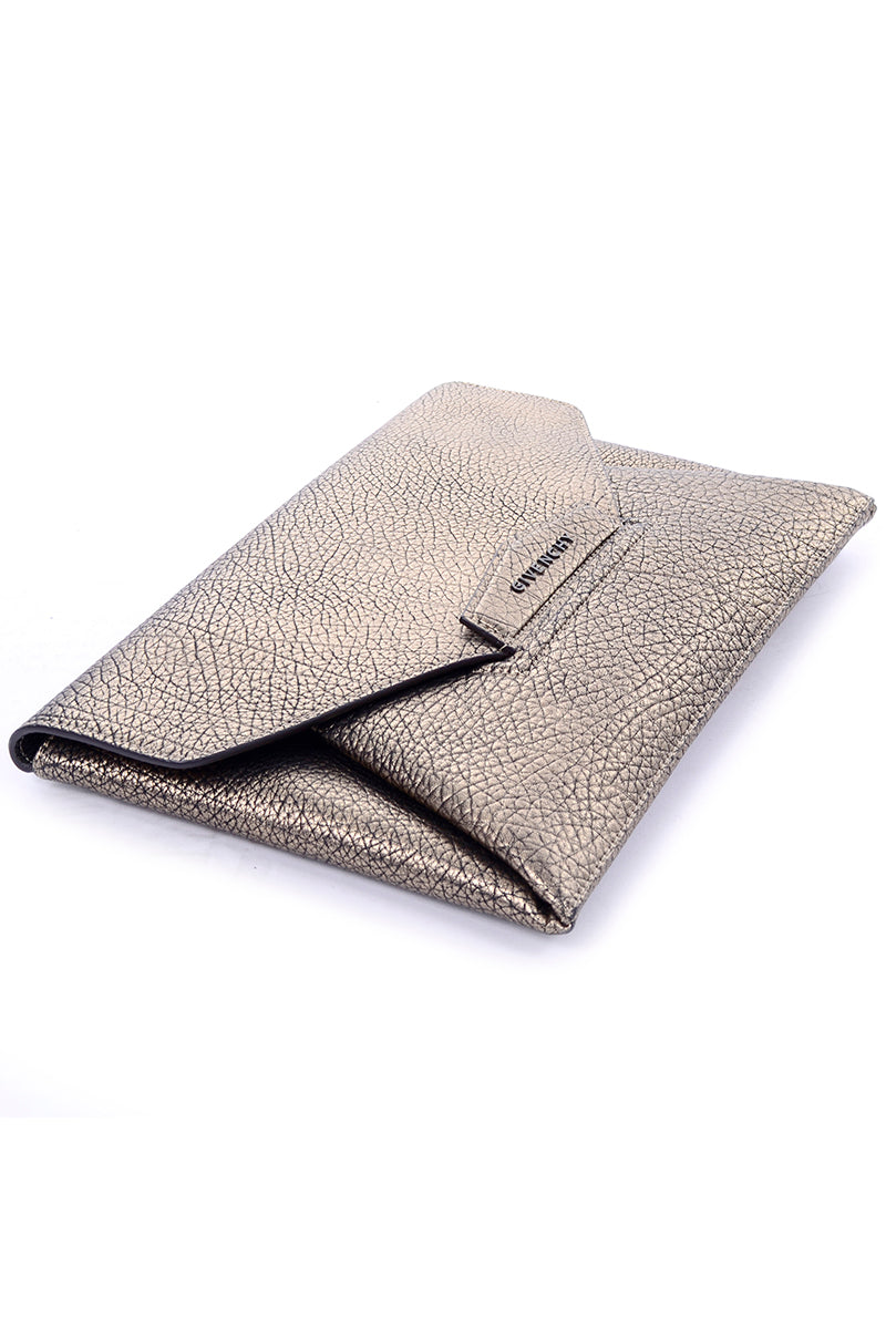 Givenchy Envelope Clutch Medium Antigona Goat Leather Handbag In
