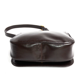 Brown Leather Vintage Gucci Handbag Shoulder Bag New w/ Tags
