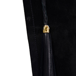 Gucci "G" Monogram on gold tassel detail
