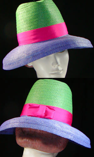 Rare Vintage Emilio Pucci designer hat - Dressing Vintage